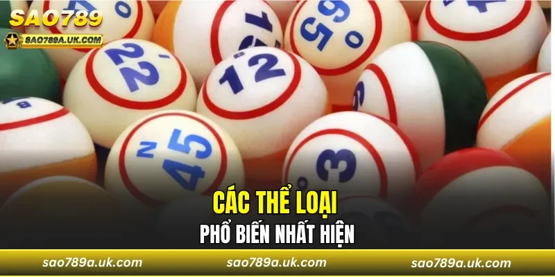 Các thể loại phổ biến nhất hiện