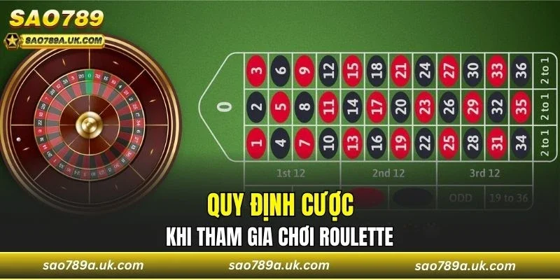 Cần hiểu rõ quy định cược Roulette trước khi tham gia