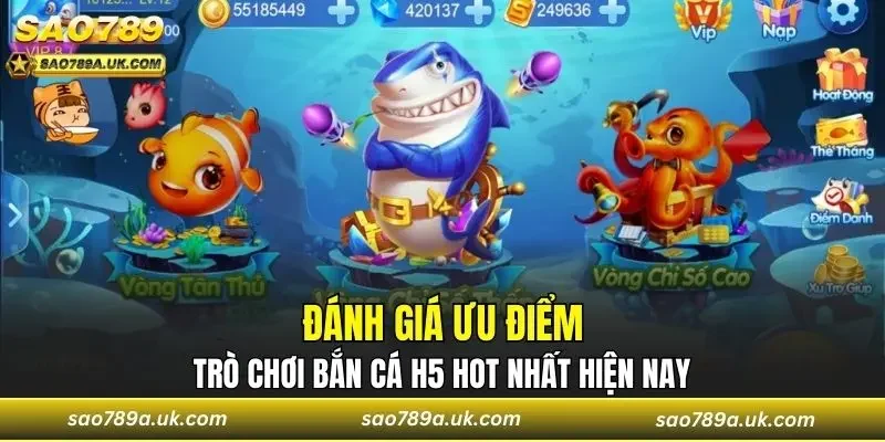 Những ưu điểm sảnh game bắn cá thu hút thành viên