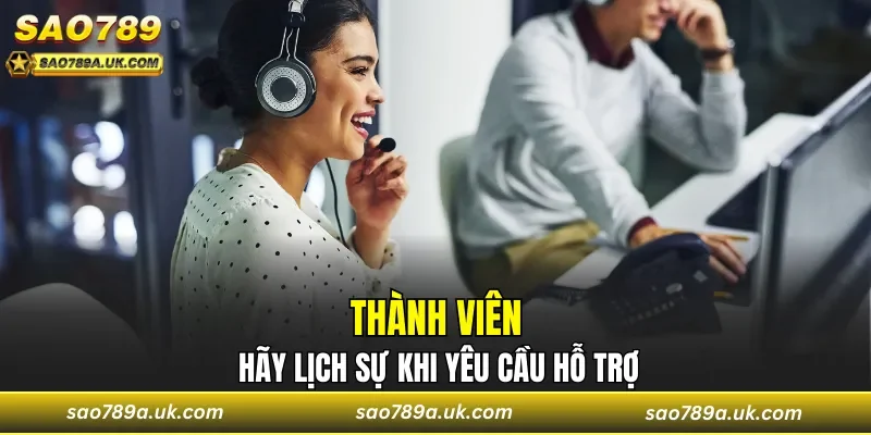 Thành viên hãy lịch sự khi yêu cầu hỗ trợ