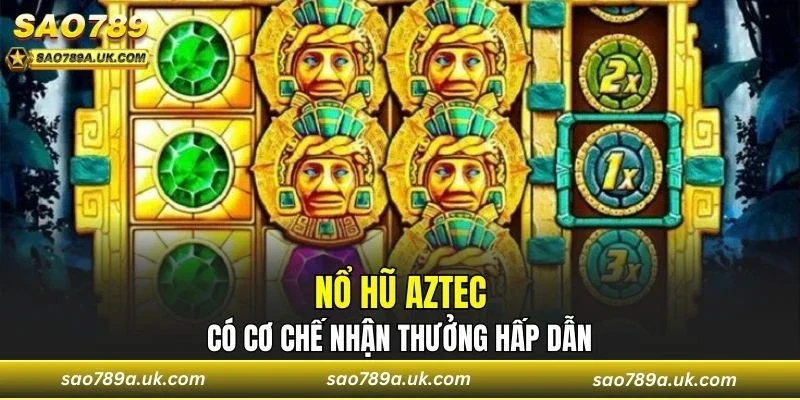 Thông tin về hệ số thưởng hấp dẫn trong slots game Aztec