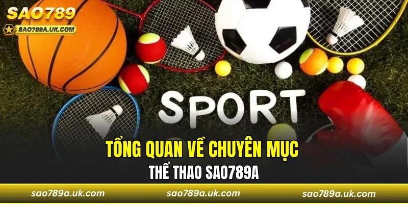 Tổng quan về chuyên mục thể thao Sao789a