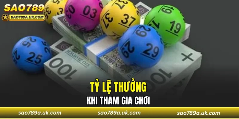 Tỷ lệ thưởng khi tham gia chơi